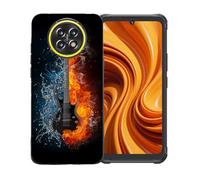 GYDQQKJ Coque pour Cubot King Kong Ace 5 Silicone,Housse Etui de Protection Noir Souple Gel Silicone TPU Bumper Premium Shell Case Cover pour Cubot King Kong Ace 5 (6.75") - BST16