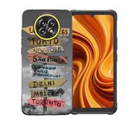 GYDQQKJ Coque pour Cubot King Kong Ace 5 Silicone,Housse Etui de Protection Noir Souple Gel Silicone TPU Bumper Premium Shell Case Cover pour Cubot King Kong Ace 5 (6.75") - BST17