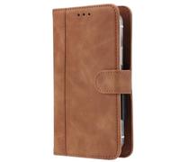 GYDQQKJ Coque pour Konrow Easy 5 (5.0"), Pochette de Carte Portefeuille en PU Housse en Cuir Premium PU Protection avec Rabat Magnétique - Marron -FG