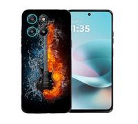 GYDQQKJ Coque pour Motorola Moto G100 China Silicone,Housse Etui de Protection Noir Souple Gel Silicone TPU Bumper Premium Shell Case Cover pour Motorola Moto G100 China (6.72") - BST16