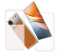 GYDQQKJ Coque pour Nubia Z70S Ultra + 2 pièces Verre Trempé Film Protection écran,Housse Etui Flexible Protection Souple Silicone Gel Translucide TPU Case Cover pour (6.85")