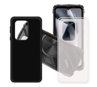 GYDQQKJ Coque pour Oscal Marine 1,2 pièces Housse Etui de Protection Translucide + Noir Souple Gel Silicone TPU Bumper Premium Shell Case Cover pour (6.56")