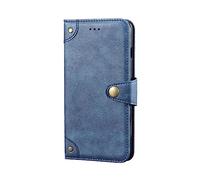 GYDQQKJ Coque pour Oukitel G1 6.52", Magnétique Etui Housse pour Oukitel G1 Étui Téléphone pour Oukitel G1, Housse en Cuir pour Oukitel G1 Élégant Bleu