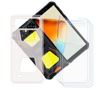 GYDQQKJ Coque pour Oukitel G5 S + 4 pièces Verre Trempé Film Protection écran,Housse Etui Flexible Protection Souple Silicone Gel Translucide TPU Case Cover pour (6.0")