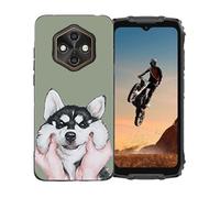 GYDQQKJ Coque pour Ulefone RugKing 4 Pro Silicone,Housse Etui de Protection Noir Souple Gel Silicone TPU Bumper Premium Shell Case Cover pour Ulefone RugKing 4 Pro (6.56") - LLM8