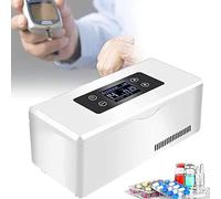 GYDUHYE Glacière portable à insuline, mini réfrigérateur à température constante, réfrigérateur à médicaments pour voiture, voyage, maison, petite boîte de voyage pour médicaments