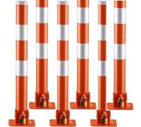 GYEQXKT Borne de signalisation Pliable pour Garage, Parking, allée : barrière de sécurité Portable, Facile à Ranger et à Utiliser, idéale pour la Gestion des véhicules et la sécurité routière.