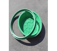 GYEQXKT Couvercles de fosses septiques pour eaux usées extérieures, couvercles de Regards d'inspection Portables, qualité Commerciale Durable, compatibles avec Les Ouvertures de 16" à 32".