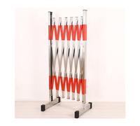 GYEQXKT Garde-Corps Mobile Extensible | Clôture de Circulation rétractable | Portail Portable et réglable pour Animaux de Compagnie, idéal pour Les Chantiers, l'entretien et la Gestion du trafic (L