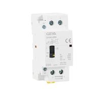 GYHC 2P 40A 63A 2NO ou 2NC contacteur ca modulaire domestique sur Rail DIN AC220V 230V commande manuelle(2P 40A 2N0 220V)