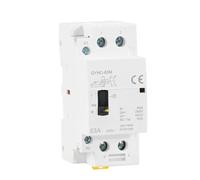 GYHC 2P 40A 63A 2NO Ou 2NC Contacteur Ca Modulaire Domestique Sur Rail Din AC220V 230V Commande Manuelle 1 Pièces Composants électriques(2P 40A 2NC 220V)