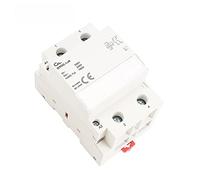 GYHC contacteur modulaire 2 pôles 100A 2NO 2NC 1NO1NC 220V 110V 24V contacteur domestique automatique Type Rail Din TIC 50/60Hz 1 pièces Interrupteur automatique (Color : 2p 100a 2nc 230vac)