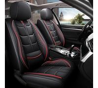 GYHRLG Housse de Siège de Voiture pour Audi A3/A4 B8/A4 B6/A3 8P/A5/A4 B7/A4/A6 C6/A3 8V/A1/A7/A8/Q2/Q3/A4L, Ensemble De Housses Siège Cuir PU Imperméable Couvre Sieges Protection Accessoires,C