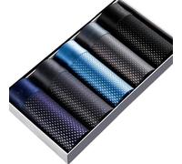 Gyios Boxer Homme 4 Briefes De Boxeur De Sport pour Hommes, sous-vêtements Minces Et Respirants pour Un Confort Actif, Ajustement Idéal pour l'usure Toute La Journée-5xl(90-105kg)-52