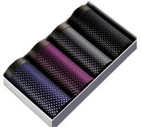 Gyios Boxer Homme 4 Briefes De Boxeur De Sport pour Hommes, sous-vêtements Minces Et Respirants pour Un Confort Actif, Ajustement Idéal pour l'usure Toute La Journée-5xl(90-105kg)-45