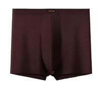 Gyios Boxer Homme Lot De 3 Boxers en Bambou Grande Taille pour - Haute, Respirants, Anti-frottements, Jambes Longues, Un Confort Quotidien-café-8xl
