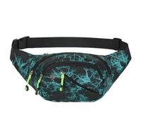 Gyios Sac Banane Femme Bum Taille Fanny Pack - Long Gardien Grand De Mode pour Les Femmes Hommes, Poches Réglable Courir Randonnée-Vert