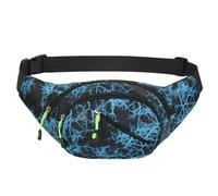 Gyios Sac Banane Femme Bum Taille Fanny Pack - Long Gardien Grand De Mode pour Les Femmes Hommes, Poches Réglable Courir Randonnée-Bleu Ciel