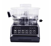 GYKOZY Éplucheur d;ail Automatique - Machine à Fruits Intelligente Professionnelle pour éplucher Raisins, ail, tomates et Cerises - Éplucheur électrique