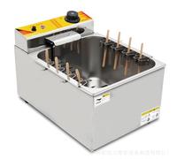 GYKOZY Friteuse électrique Commerciale, 1900W, Grande capacité de 12L avec température réglable pour Frire Fromage, Hot-Dog, Saucisse et Corndog