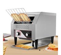 GYKOZY Grille-Pain à convoyeur, Grille-Pain Commercial, Grille-Pain de Restaurant Robuste 2200W, convoyeur de Grille-Pain électrique en Acier Inoxydable, 300 tranches/h