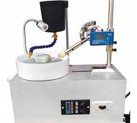 GYKOZY Machine à facettes de Pierres précieuses, Machine à polir et à meuler Le Jade, équipement de lapidaire à Vitesse de Rotation réglable avec lumière LED et positionnement d;Angle
