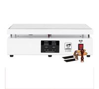 GYKOZY Machine d;Emballage sous cellophane, Machine de suremballage pour Usage de Bureau, adaptée aux parfums, cosmétiques, boîtes de Poker et expériences Chimiques. (White)