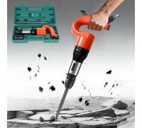 GYKOZY Marteau pneumatique, Burin à air comprimé, Outil de démolition Robuste pour la Construction, Le démolition de Murs en béton et d;Ouvertures en Brique, Force de 10 J/Min