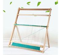 GYKOZY Métier à Tisser avec Support, Machine à Tisser à la Main, métiers à Tisser, métier à Tisser en Bois Multi-Artisanat, Cadre DIY Extra-Large