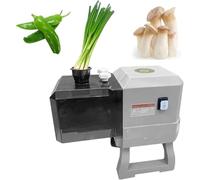 GYKOZY Râpe-oignons électrique Professionnelle, Ouverture d;Alimentation en Acier Inoxydable, Interrupteur de sécurité, pour râper oignons, céleri et légumes Jusqu;à 1,5 mm d;épaisseur.