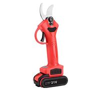 GYKOZY Sécateur électrique, sécateur sans Fil, Outils de Jardinage d'arbres fruitiers, diamètre de Coupe 30mm, Endurance 5-7h, Batterie Lithium Rechargeable (Red)