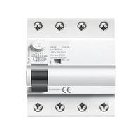 GYL9 AC Residual Current Circuit Breaker Electromagnetic Differential Breaker Safety Switch 4P 40A 63A 100A(4P 100A,300mA(0.3A))