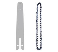 GYLXL 1/2/4 pièces 8 pouces Mini tronçonneuse 1/4 "lame de pas .043" calibre guide chaîne for la coupe du bois 48 maillons d'entraînement pièce rechange for,0224