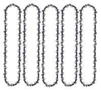 GYLXL Chaîne de tronçonneuse 8 pouces à efficacité coupe améliorée avec dents guidage 33 DL, 3/8" faible pas et 0,050" d'épaisseur for scies électriques,0224