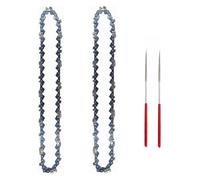 GYLXL Ensemble de chaîne et plaque guidage en acier 8 pouces, adapté aux tronçonneuses électriques, utilisé for l'exploitation forestière l'élagage. Pièces scie électrique,0224