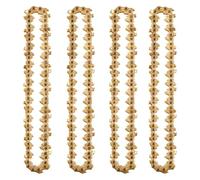 GYLXL Nouvelle mini chaîne de tronçonneuse en acier 4/6 pouces, dorée/argentée, accessoire scie d'élagage électrique, remplacement for outil jardin,0224