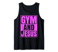 Gym and Jesus Christian Trainer Grace God Athlete Lifting Débardeur