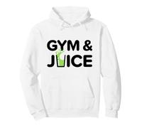 Gym and Juice Drôle Entraînement Sain Jus Fitness Diet Sweat à Capuche