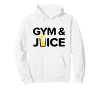 Gym and Juice Drôle Entraînement Sain Jus Fitness Diet Sweat à Capuche