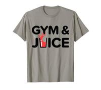 Gym and Juice Drôle Entraînement Sain Jus Fitness Diet T-Shirt