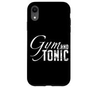 Gym and Tonic Buveur de Gin Fitness Cocktail Lover Workout Coque pour iPhone XR