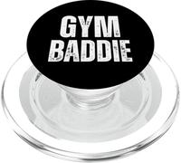 Gym Baddie Workout Fitness Strong Woman Power Lifter PopSockets PopGrip pour MagSafe
