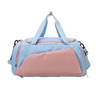 Gym Bag, Fitness Bag with Shoe Compartment, Oxford Cloth Material, Ergonomic Design Waterproof Travel Backpack for Yoga, Basketball, Football, Swimming, Dormitory and Business Trip, 57x28x28cm