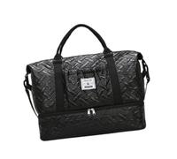 Gym Bag Overnight Training Sport Large Capacity Travel Weekenders Simple Fitness for Woman Man Gym Large Capacity Travel Training Fitness with Shoe Compartment