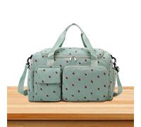 Gym Bag, Sports Bag with Shoes Compartment, Portable Training Supplies, Travel Accessories for Women, Large Capacity, Sturdy Construction, 18.9x9.45x10.63 inches