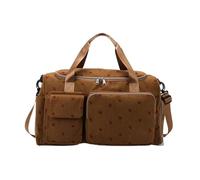 Gym Bag - Travel Duffle Bag | Waterproof Holdall Tote | Ventilated Sports Carrier with Shoes Compartment | Heavy Duty Fitness Tote | Lightweight Travel Companion | Oxford Fitness Backpack for Yoga Cam