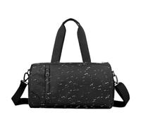 Gym Bag, Waterproof Training Duffle, Multi-Compartment Sports Tote, Wet and Dry Separation, for Travel, Fitness, Workout, 15.35x8.66x8.66 inches, Gray, Black and Army Green