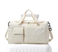 Gym Bag with Shoe Compartment - Large Capacity Tote, Sports Travel Bag | Wet and Dry Storage, Widened Shoulder Strap Carrier for Women Fitness Enthusiasts