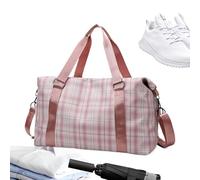 Gym Bag Women, Waterproof Fitness Tote with Toiletry Bag, 25L Capacity Travel Duffle Pouch with Wet and Dry Separation for Swimming, Yoga & Sports, 19.29x7.48X11.02 inches