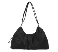 Gym Bags Male Shoulder Packing Fitness Yoga Travel Bolsas for The Weekend Large Women's Shoe Pocket Men Female Swimming Sports pour La Gym, Le Fitness, Le Week-End(Black)